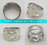 Wholesale fashion ring plated