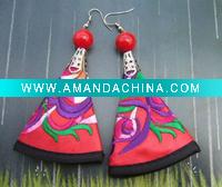 Wholesale Ethnic Turquoise silver jewelry earrings