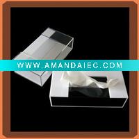 Wholesale acrylic napkin box/acrylic paper box