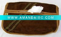 Wholesale Velvet cartoon napkin box