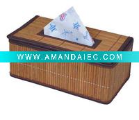 Wholesale bamboo tissue paper box
