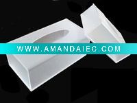 Wholesale Fashion Acrylic tissue case for office use