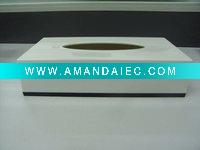 White Napkin Box