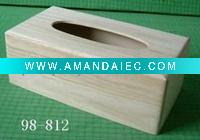 wooden tissue packing box gift box