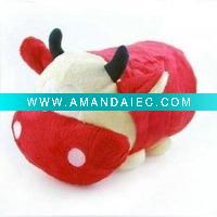 Wholesale stuffed plush animal cow tissue cover
