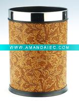 Wholesale leather waste bin