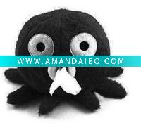 Wholesale Plush tissue box covers/octopus tissue boxes/holders