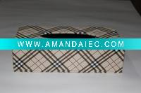 Wholesale leather napkin box