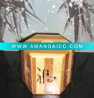 Wholesale Polygon wood tissue box