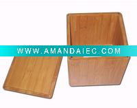 Wholesale Cheap bamboo tissue box