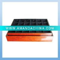 Wholesale Wooden Cufflink Display Tray
