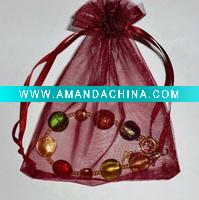 Wholesale Jewelry Pouch Plain Organza Bag