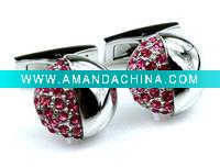 Wholesale Pink Cufflink Buttons