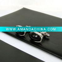 Wholesale Gem cufflinks stainless steel