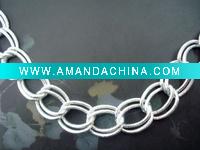 Wholesale Silver Double Chain