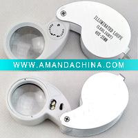 40x 25mm LED Jewelers Loupe