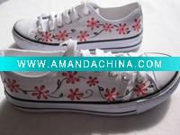 handpainted shoes