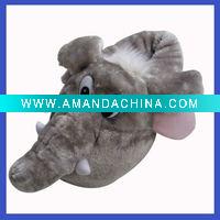 Wholesale plush animal slipper