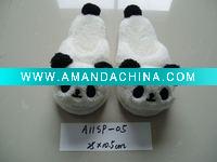 Wholesale panda baby slippers