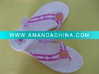 Colorful girls flip-flop