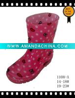 Wholesale PVC Kids Rain Boots