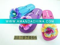 Wholesale hot selling girl's beach sandal