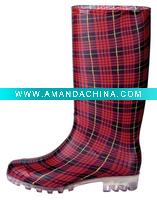 Wholesale Printed lady wellington boot