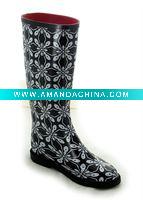 Wholesale Fashion rubber boot in various of sizes and colors