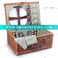 Wholesale natural handmade willow picnic basket wholesale