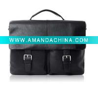 Wholesale hot men's leather messenger bag