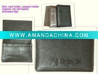 Wholesale leather travel passport holder