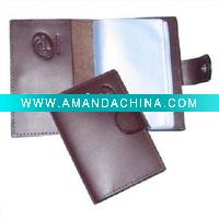 Wholesale PU business name card holder
