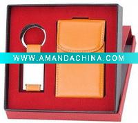 Wholesale Leather Name Cardcase Set