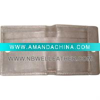 Wholesale Brown Lambskin Credit Card Holder