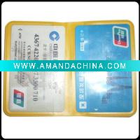 Wholesale PVC Card Holder For Credit Card, ID Card
