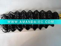 Wholesale Fashion look cheap synthetic hair bulk deep texture