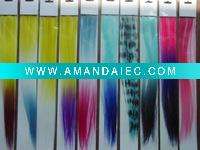 Wholesale clips in printing hair extensions