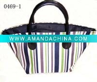 Wholesale Promotional !! 2011 fashion stiped cloth shoulder bag