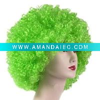 Wholesale football fans wig,carnival wig,soccer wig