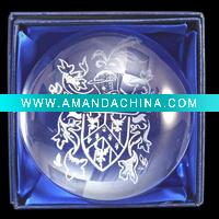 gelivable crystal paper weight