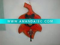 Wholesale Wooden animal head coat hook