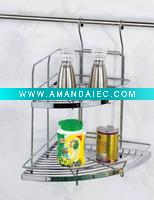 HCJ102 Kitchen wire corner spice rack