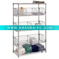 5 tiers Wire Basket Rack