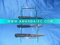Wholesale Transparent acrylic knife rack,knife holder
