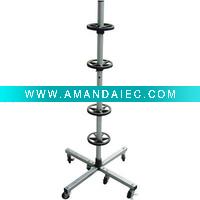 Wholesale tire rack with wheels