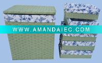 Wholesale woven cord basket
