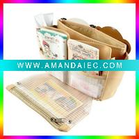 Wholesale Bag Organizer Purse insert Case Storage for Lady