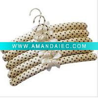 Wholesale Satin Padded Cloth Hanger