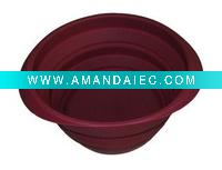 Wholesale silicone Fold bowl