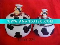 Wholesale Ceramic candy Pot